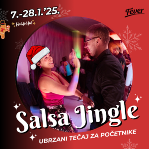 SALSA JINGLE – ubrzani tečaj salse za početnike u siječnju, 2025.!