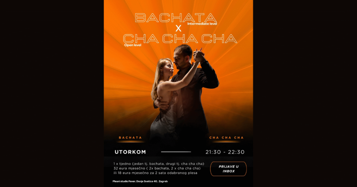 Novi plesni paket – Bachata & Cha cha cha!