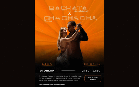 Novi plesni paket – Bachata & Cha cha cha!
