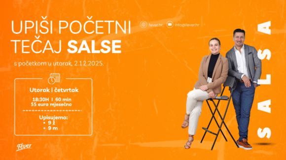 UPISI – Novi početni tečaj SALSE od prosinca UPISI – Novi početni tečaj SALSE od prosinca