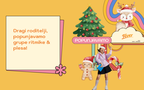 Upisi za siječanj su otvoreni – posljednja slobodna mjesta u dječjim plesnim grupama! 🎉