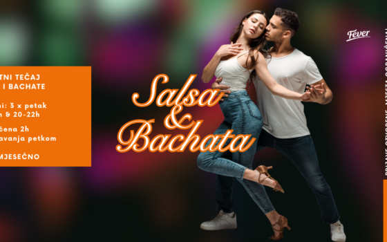 Novi upisi: Početni tečaj salse i bachate (petkom)